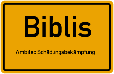Ambitec Schädlingsbekämpfung · Kammerjäger · Schädlingsbekämpfer in Biblis