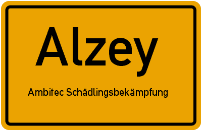 Ambitec Schädlingsbekämpfung · Kammerjäger · Schädlingsbekämpfer in Alzey