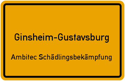 Ambitec Schädlingsbekämpfung · Kammerjäger · Schädlingsbekämpfer in Ginsheim-Gustavsburg