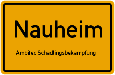 Ambitec Schädlingsbekämpfung · Kammerjäger · Schädlingsbekämpfer in Nauheim
