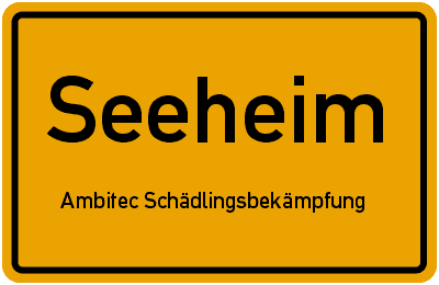 Ambitec Schädlingsbekämpfung · Kammerjäger · Schädlingsbekämpfer in Seeheim