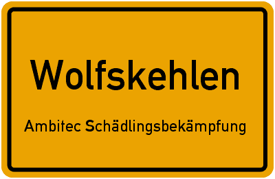 Ambitec Schädlingsbekämpfung · Kammerjäger · Schädlingsbekämpfer in Wolfskehlen